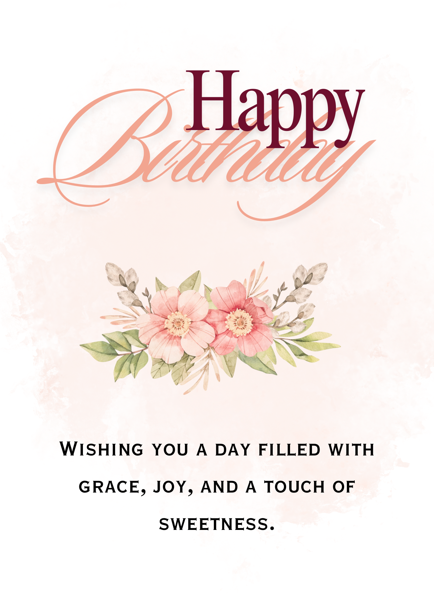 Elegant/General Birthday