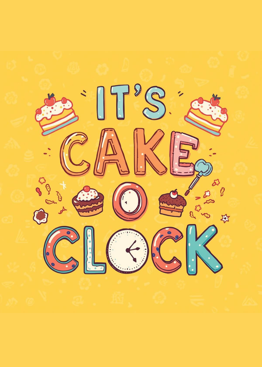 Just Because Cake Card