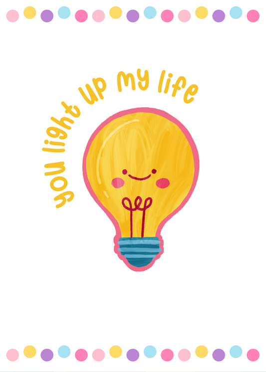 Just Because Cake Card