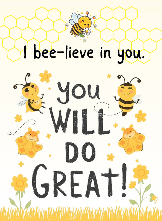 Encouragement Cake Card