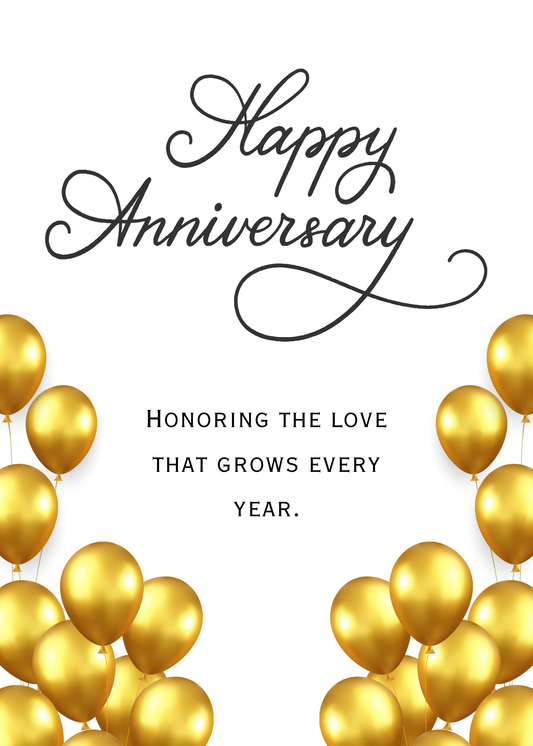 Happy Anniversary Card