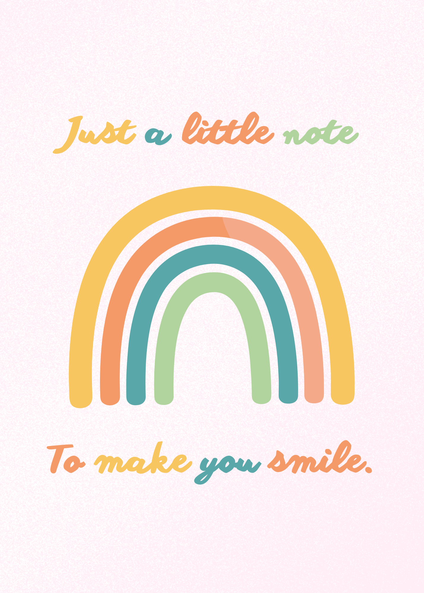 Just Because Cake Card